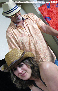 Bare Bottom Cowgirl